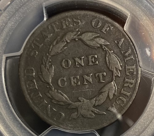 1823/2 large cent PCGS F-12 - Picture 4 of 4