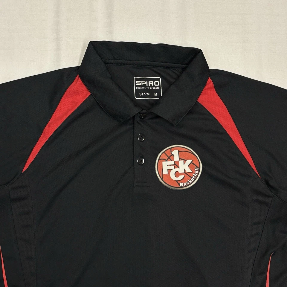 maillot fc kaiserslautern 1 fck basket homme taille m en spiro noir - Photo 3/4