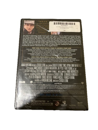 Once Upon a Time in America (1984) DVD 2-Disc Special Edition Robert De Niro NEW - Picture 2 of 2