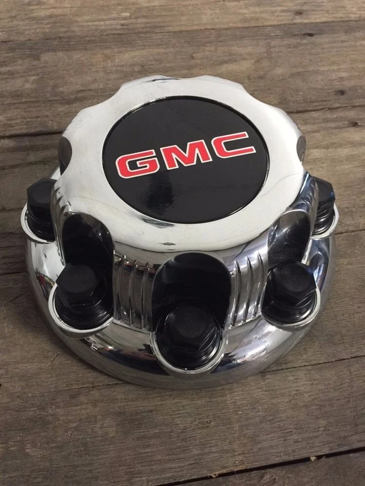 (1) UNA pieza 03-15 GMC Savana-Sierra-Yukon XL 8 tacos tapa central CROMO 15006332 Foto 2 de 3