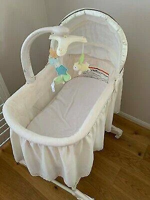 my little lamb rocking bassinet