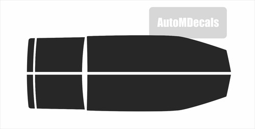 Chevy Camaro 2019 - 2022 Vinyl Decals Center Racing Stripes Rally Graphics Kit - Picture 4 of 9