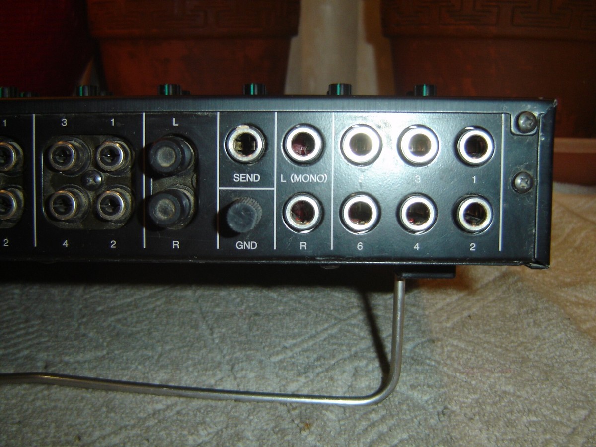 Yamaha RM602, 6 Channel, Recording Mixer, with Equalizer, Vintage