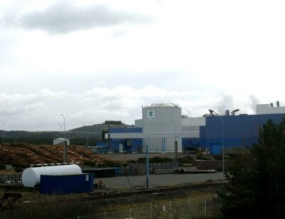 Foto 6x4 Irvine Zellstoffmühle Shewalton Papierfabrik Herstellung hohe Qualität c2006