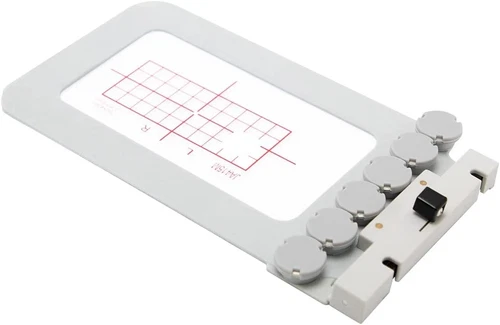 Embroidex Metal/Magnetic Embroidery Machine Hoop SQ20B for Janome MC 500E 400E