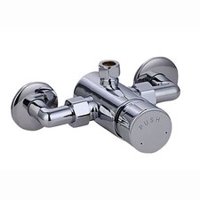 Shower Mixer Valve Tap Vison Non-Concussive Self Closing Exposed ENKI BT4025