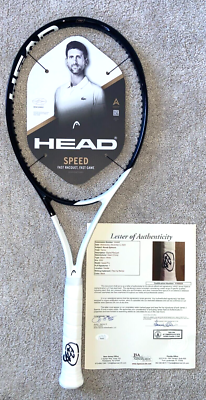 NOVAK DJOKOVIC SIGNED HEAD SPEED PRO 300 TENNIS RACQUET US OPEN 