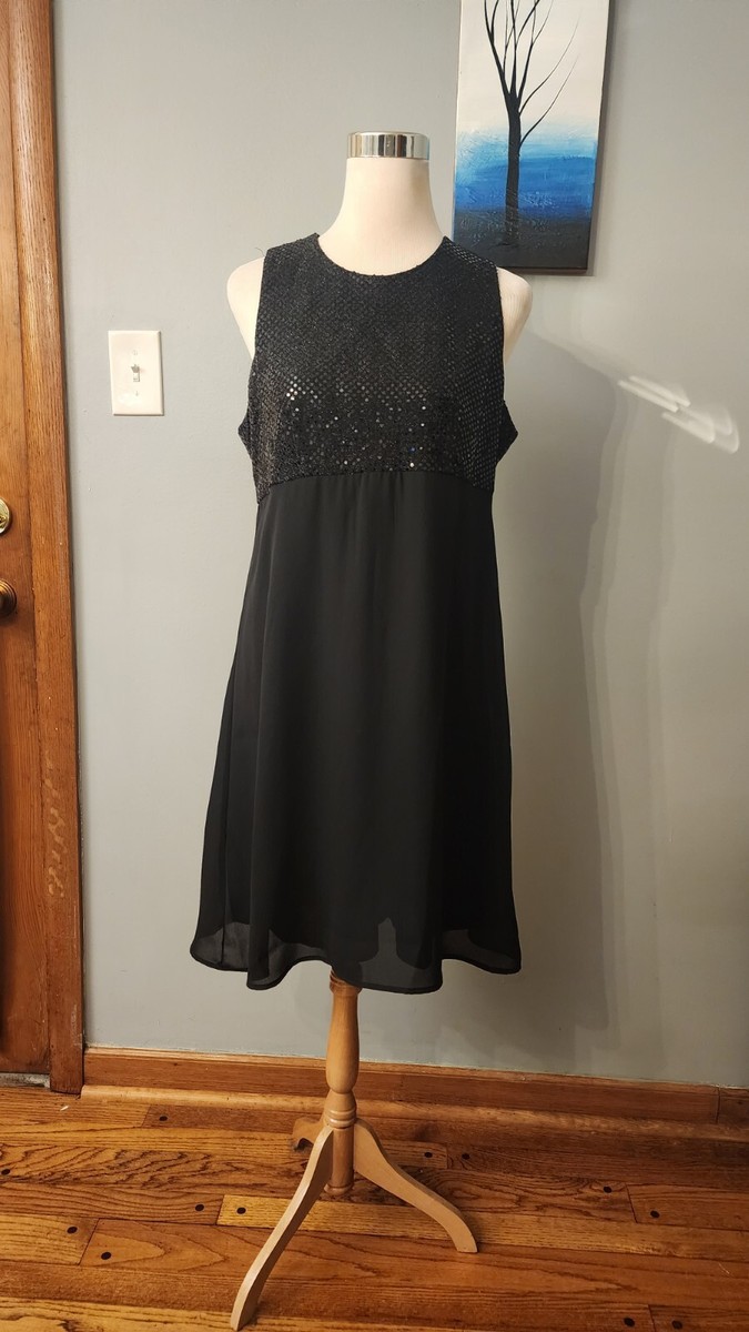 vintage cocktail dress size 10 Vintage Jones New York Event Cocktail Dress Womens Size 10 Black LBD Classic NWT