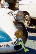 Sev Marchal Light Base Supports Porsche 904 906 911 Original Nos