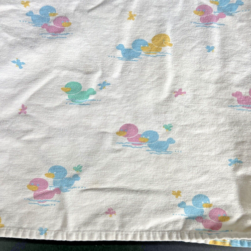 Coperta fasciatoio ricezione bambino ospedale vintage anatre pastello 32” x 31” Medline - Foto 2 di 3