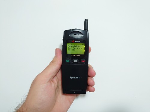 Rare Samsung SCH 2000 SPRINT PCN Mobile Phone Vintage Flip Collectors Item