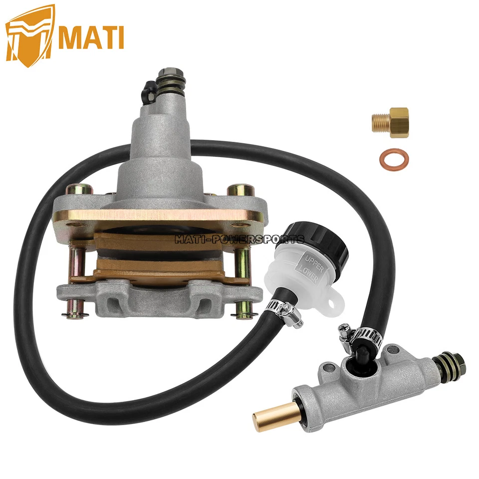 Pinza de freno trasera y cilindro maestro para Polaris Magnum 500 2x4 4x4 2001-2003 Foto 4 de 4