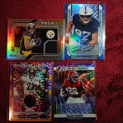 2021 NFL Leaf Pro Set Najee Harris Purple Wave XRC Auto 3/5 PLUS?      