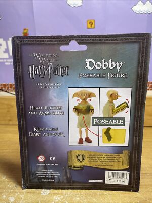 Harry Potter DOBBY ACTION FIGURE Waner Bros Toys NEW SEALED | eBay