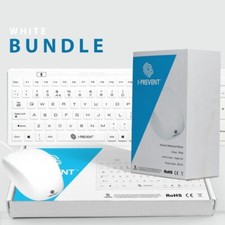 5x iPREVENT Washable Keyboard & Mouse Sets, IP68 rated, Doctor, Dentist, Clinic