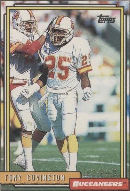 1992 Topps Tony Covington #418 - 1 of 2