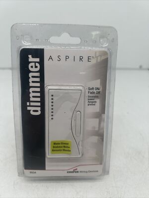 Cooper Aspire White Master Smart Accessory Dimmer 9534.  J36