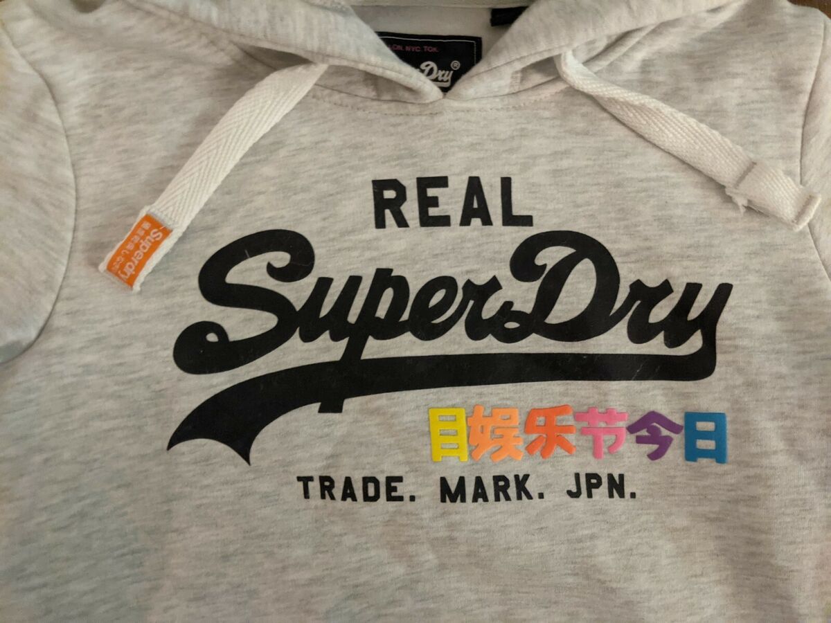 Methode Ontwijken Maak leven SuperDry womens grey white flecked "Real SuperDry" hoodie size 8 | eBay Methode Ontwijken Maak leven SuperDry womens grey white flecked "Real SuperDry" hoodie size 8 | eBay
