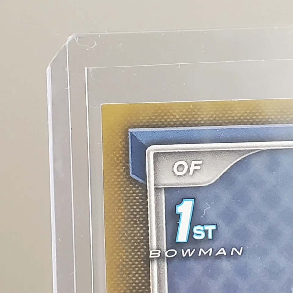 2024 Bowman  John Cruz 1st Bowman GOLD PARALLEL /50  New York Yankees #BP-77 - Image 3 of 4