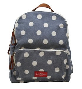 cath kidston button spot multi pocket backpack