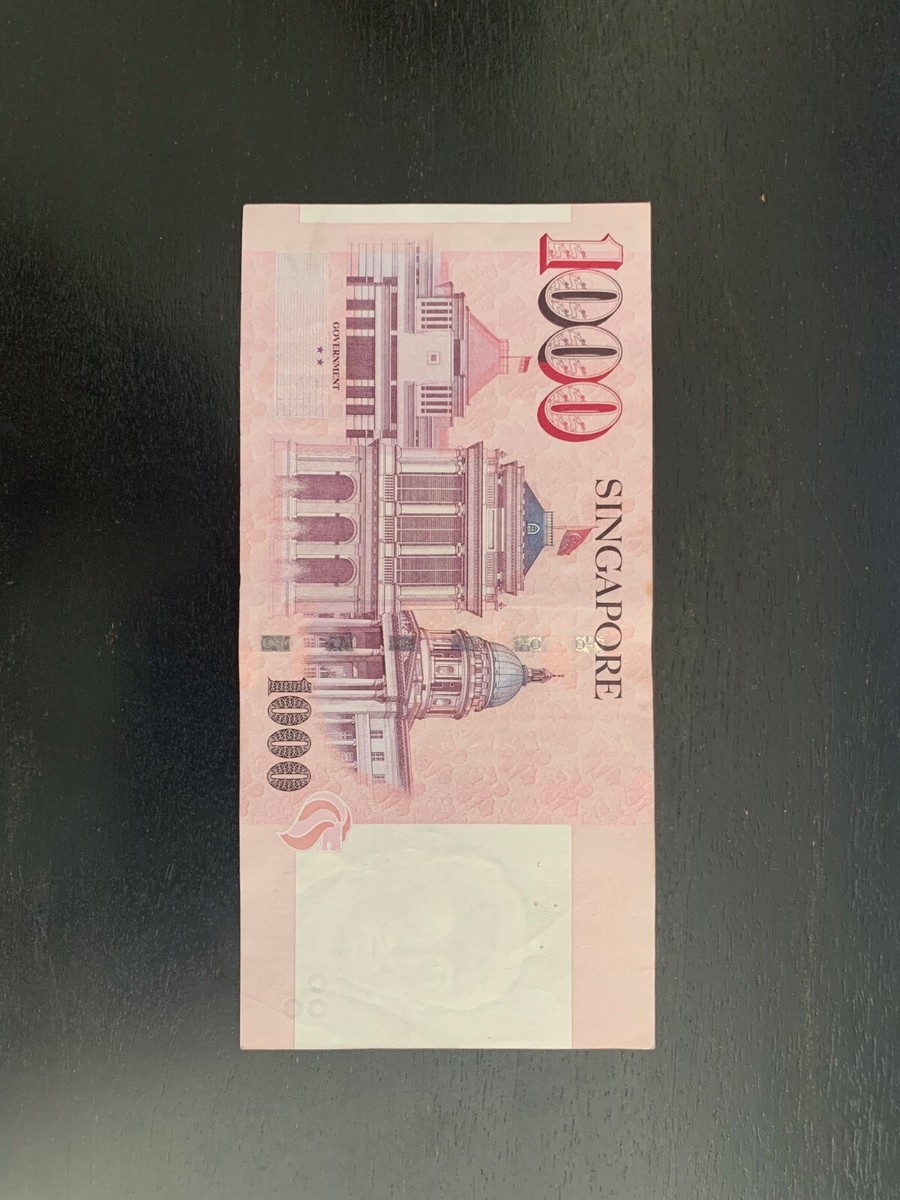 Singapore 1,000 DOLLARS 1000 1999-2022 House Singaporean Currency  Circulated LOT | eBay