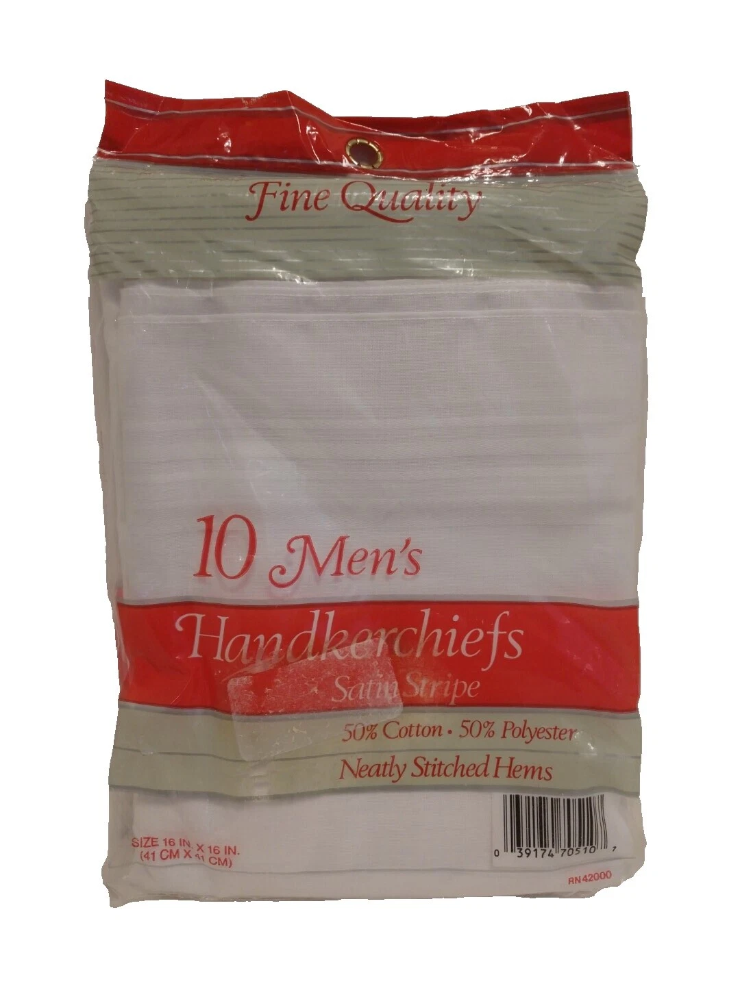 Pañuelos de Satén a Rayas para Hombres