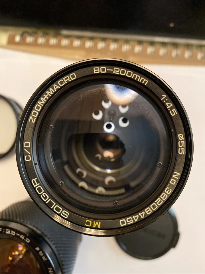 Soligar C/D Zoom+Macro Lens 80-200mm *And* Soligor Zoom+Macro Lens 28-80mm - Image 3 of 4