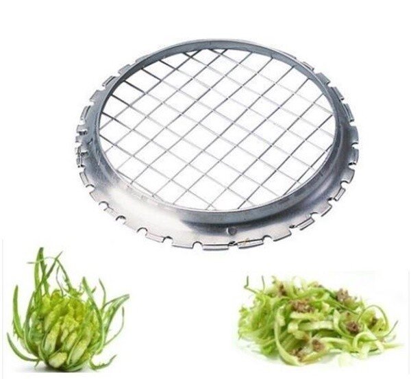 UTENSILE TAGLIA PUNTARELLE IN ACCIAIO DIAMETRO CM 9