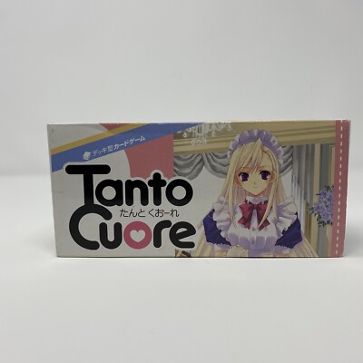Tanto Cuore Deck Building Card game - NEW OPEN BOX