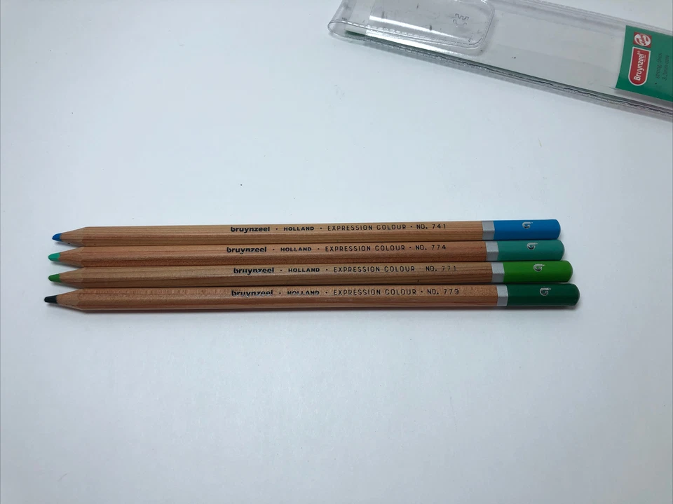 Bruynzeel - Expression Aquarel - 2 Sets Of 4 Artist Watercolour Pencils - Image 4 of 4