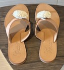 $228 Joie A La Plage Leather Flip Flop Thong Sandals Flats Shoes Worn 1x EUC!! — photo 5