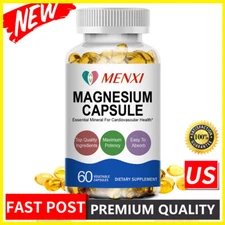 Magnesium Complex Capsules - Muscle Cramp Relief & Sleep Aid with Glycinate US