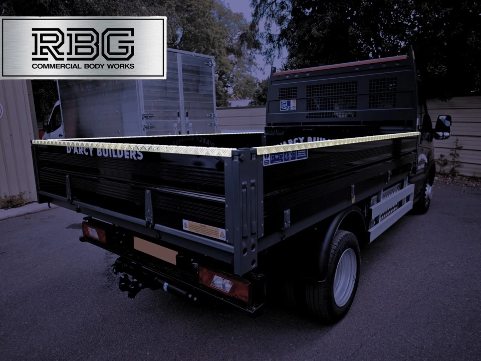 U shape strips Checker Plate for tailboard & sides on tipper, dropside, trucks - Image 2 of 4