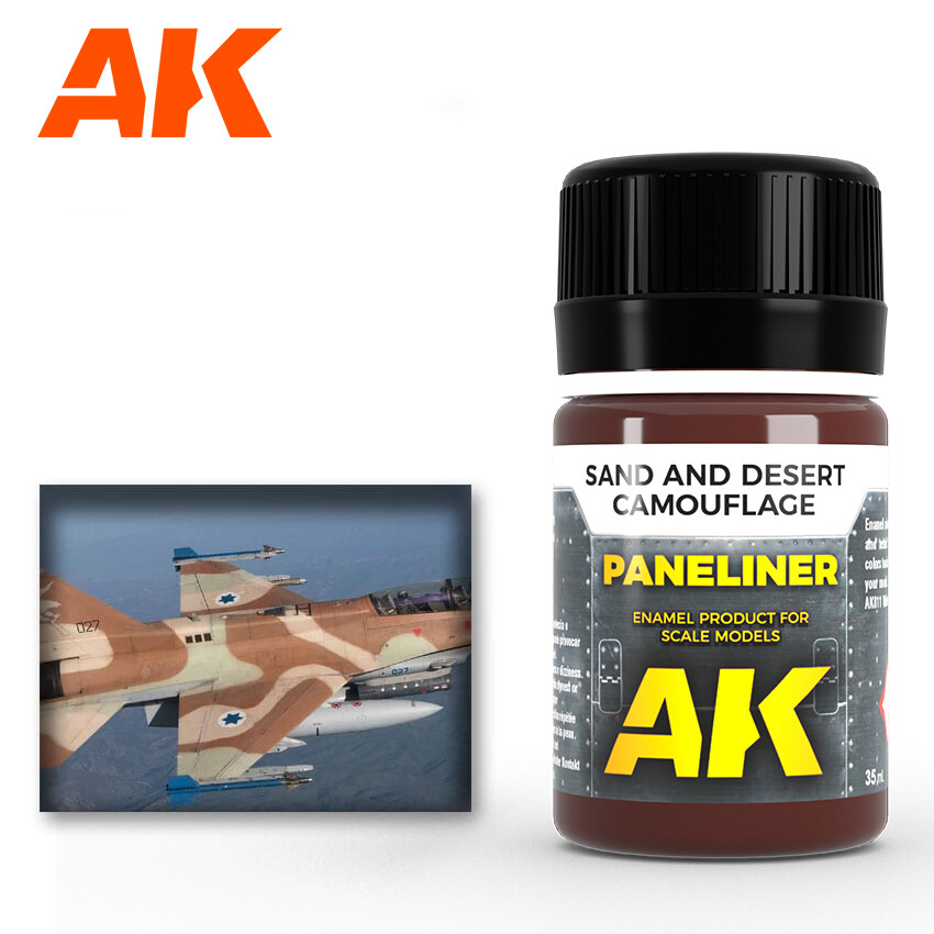AK2073 Paneliner For Sand And Desert Camouflage