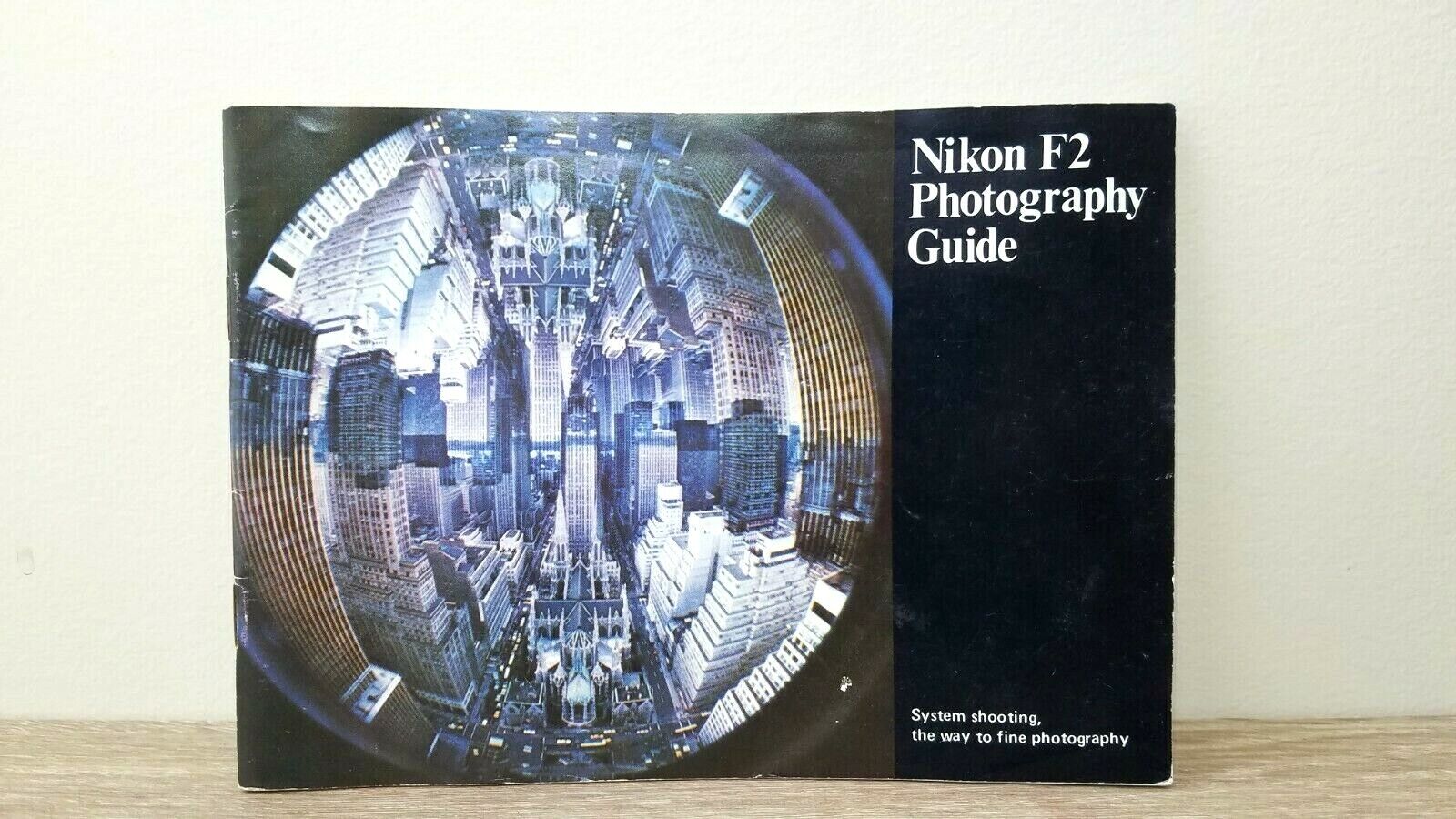 NIKON F2 CAMERA 【国内発送】 営業 SYSTEM PHOTOGRAPHY GUIDE MANUAL