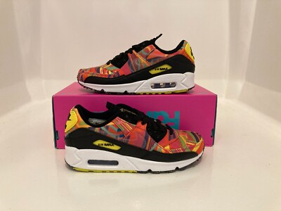 5 Men/6.5 Women - Nike Air Max 90 FAMILIA Latino Heritage Gym Run Shoes RARE NEW