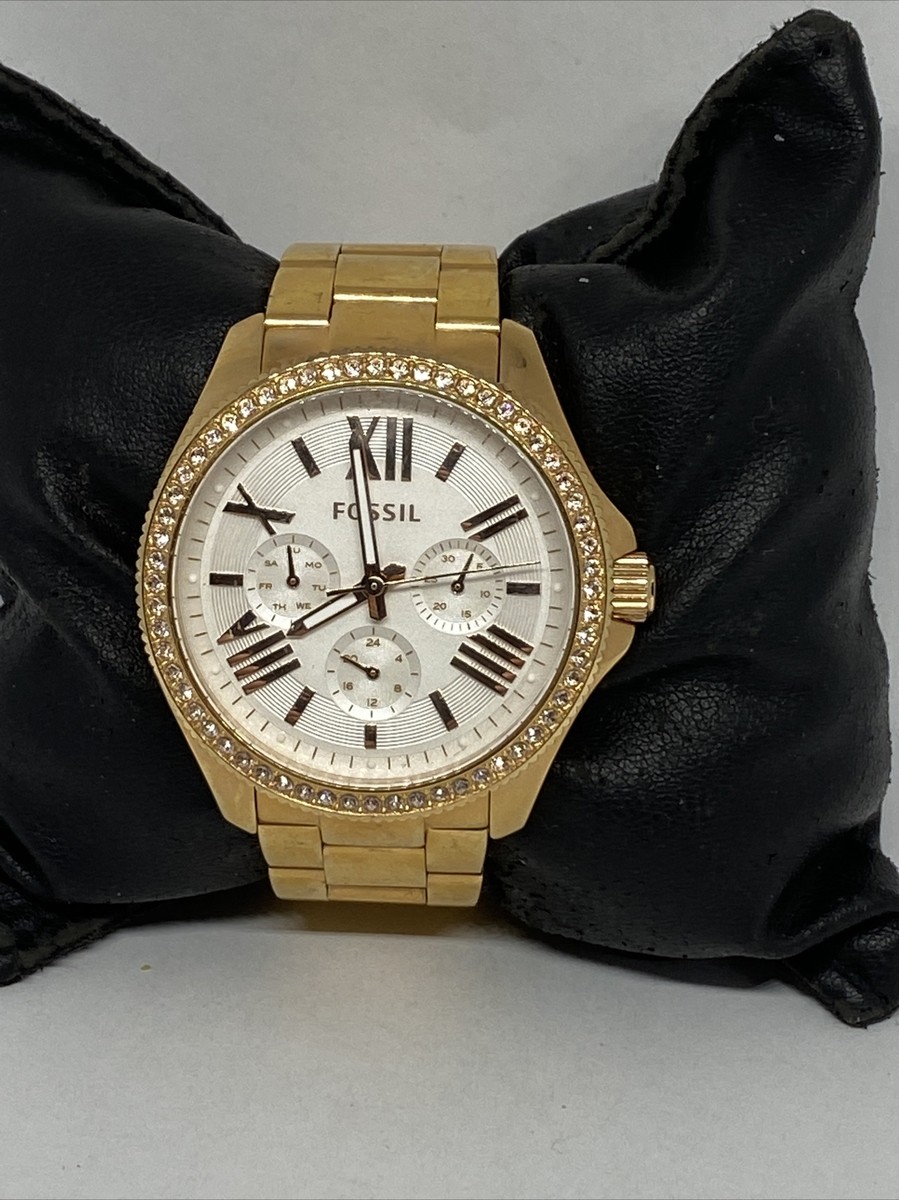 Fossil Women\'s Stainless Steel Analog Rose Gold Dial Quartz Watch Fossil ES2811 Women main image 2