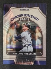 2022 Prizm FREDDIE FREEMAN Championship Stage Base #2