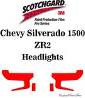 3M Scotchgard Paint Protection Pro Serie 2022 2023 2024 Chevy Silverado 1500 ZR2