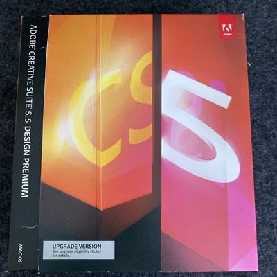 Adobe Creative Suite CS5.5 Design Premium Mac OS DVD Set Box Upgrade