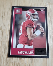 2020 Score TUA TAGOVAILOA Black Border #369 Rookie Card RC Dolphins SP. rookie card picture