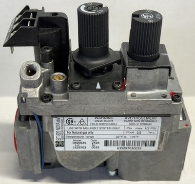 SIT-820 Nova Mv 0820635 OEM Natural Gas Valve for Direct Vent Fireplaces/Stoves