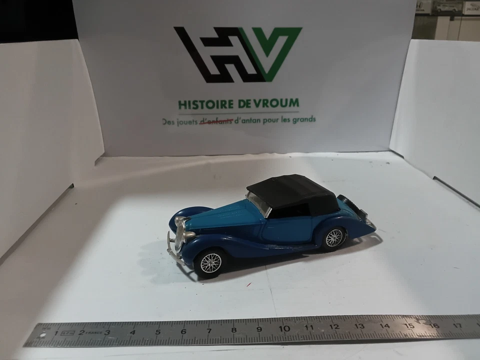 Delahaye 135 M 1939 1/43 Solido Bleu Foncé - Photo 3/4