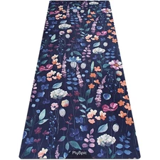 All In One Yoga Mat | Luxury Sweat-Grip Mat/Towel Combo | Eco-Friendly Natura...