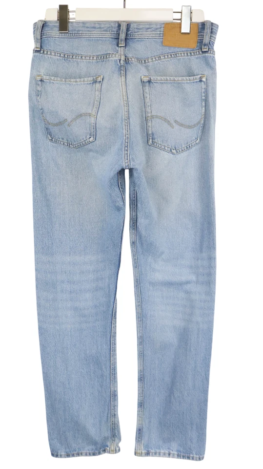 JACK & JONES Relaxed/Chris Jeans Men's W30 L30 Fade Effect Whiskers Button Fly - Image 2 of 4