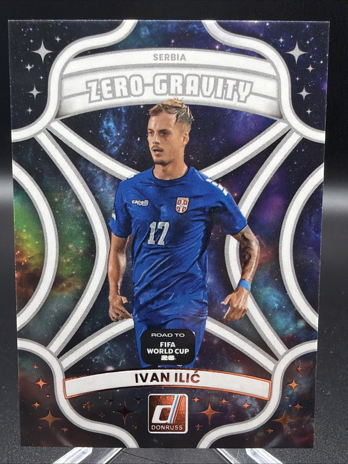 2025-26 Donruss Soccer FIFA World Cup Ivan Ilic #9 Bronze Zero Gravity