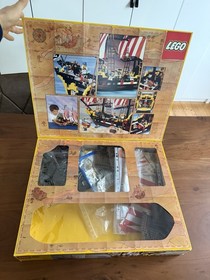 LEGO Pirates Set 6285 Black Seas Barracuda incl Box, Instructions 1989 RARE!