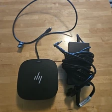 HP USB-C 120W HSN-IX02 Thunderbolt G2 Docking DOCK Station Port Replicator A+ !!