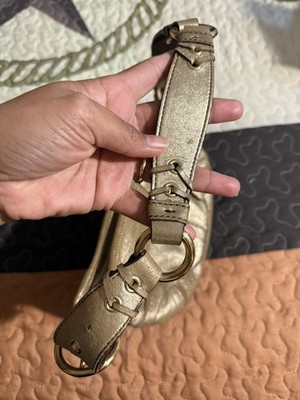 Coach Limited Edition Soho Metallic Shimmering Gold Hobo Shoulder