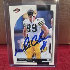 AUTOGRAPH on card: Mark Chmura 1996 Score #155 